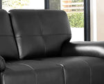 Grey Leather Sofa - D F Beds