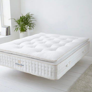 Hand Stitched Imperial Natural Filling Pillowtop Mattress