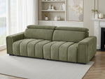 Dora Electric Sofabed Fabric Green, Beige or Grey