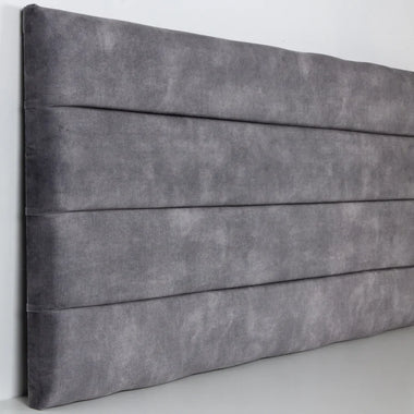 Hozo Vertical Lined Upholstered Headboard