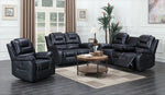 Premium Air Leather Recliner Sofa - D F Beds - DF Beds