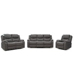 Chloe Nano Technology Fabric Recliner Sofa - D F Beds