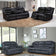 Leather Reclining Sofa