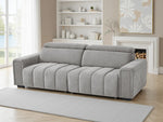 Dora Electric Sofabed Fabric Green, Beige or Grey