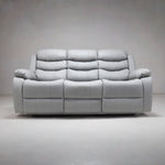 Roma Plus Leather Or Fabric Reclining Sofa With Super Fast Wireless Charger