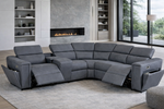 Volt Electric Recliner Sofa With Adjustable Headrest