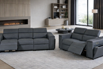 Volt Electric Recliner Sofa With Adjustable Headrest