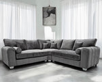 Milano Corner Fabric Sofa - Fullback & Cushions