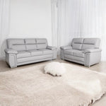 Gretal Leather Sofa - D F Beds