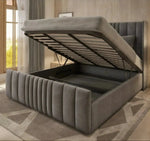 Pannel Wingback Ottoman Bed Frame - DF Beds