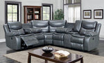 Luxe Leather Recliner Sofa Set - D F Beds