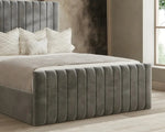 Lorenzo Velvet Bed - D F Beds - DF Beds