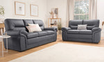 Gretal Leather Sofa - D F Beds