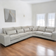 Soho Double Corner Fabric Sofa - Fullback & Cushions