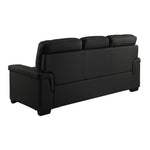 Zana Leather Sofa Set Grey or Black