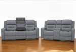 Titan Electric Recliner Leather Sofas