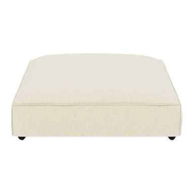 kensington Cream Fabric Footstool