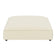 kensington Cream Fabric Footstool