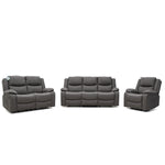 Chloe Fabric Recliner Sofa - D F Beds