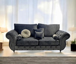 Rio chesterfield 3 seater sofa fullback + cushions 