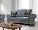 Verona scatter back 2 seater sofa grey