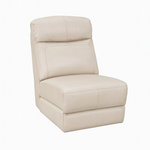 Malfi Modular Genuine Leather Single 
Middle Seat Beige