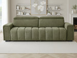 Dora Electric Sofabed Fabric Green, Beige or Grey