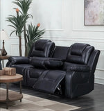 Premium Air Leather Recliner Sofa - D F Beds - DF Beds