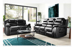 Recliner Leather Sofa - D F Beds