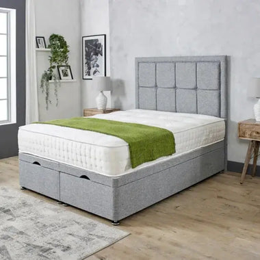 Venice Storage Divan Bed with Headboard - DF Beds