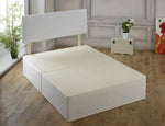 Divan Bed With Plain Fabric Headboard - DF Beds