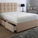 Juliana King Divan Bed With Cubed Headboard - DF Beds