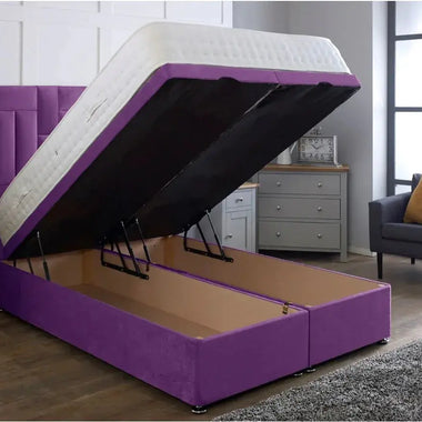 Medusa Ottoman Storage Divan Bed with Headboard - DF Beds