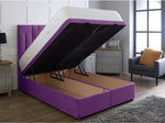 Medusa Ottoman Storage Divan Bed with Headboard - DF Beds