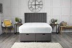 Pollo 14 Panel Ottoman Storage Divan Bed with Headboard - DF Beds