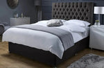 Mullion Divan Bed With Chesterfield Headboard - DF Beds
