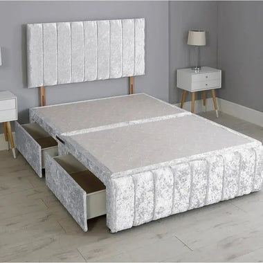 Linear Divan Bed Frame And Headboard - DF Beds