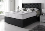 Divan Bed With Chesterfield Floor Standing Headboard - DF Beds