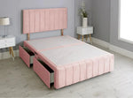 Linear Divan Bed Frame And Headboard - DF Beds
