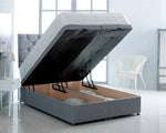 Chesterfield Ottoman Storage Divan Bed with Headboard - DF Beds