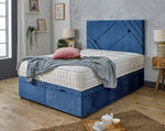 Khalid Storage Divan Bed with Headboard - DF Beds