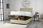 Omega Ottoman Storage Divan Bed with Headboard - DF Beds