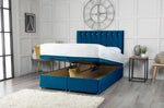 Florence Ottoman Storage Divan Bed with Headboard - DF Beds