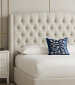 Bremwich Chesterfield Wing Upholstered Bed Gaslift Ottoman