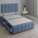 Cuboid Cube Divan Bed Frame With Headboard - DF Beds