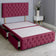 Milly Chesterfield Divan Bed With Headboard - DF Beds
