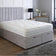 Pollo panel ottoman divan bed with lined headboard 