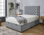 Miami Storage Divan Bed with Headboard