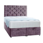 Chesterfield Ottoman Storage Divan Bed with Headboard - DF Beds