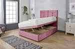 Rose Storage Divan Bed with Headboard - DF Beds